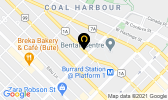 Candente Resource Corp in Vancouver map