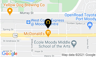 Candy Autobody Inc in Port Moody map