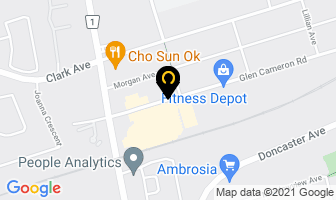 Canel Deer Inc in Thornhill map