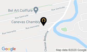Canevas Chambly Inc in Carignan map