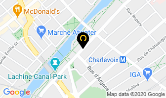 Canfab Inc in Montreal map