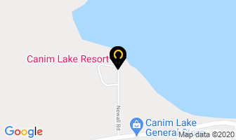 Canim Lake Resort in Newcastle map
