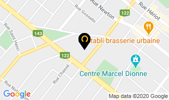 Canimex Inc in Drummondville map