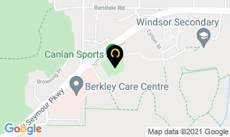 Canlan Ice Sports in Candiac map