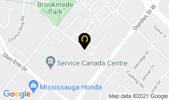 Canmac Economics Ltd in Mississauga map