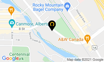 Canmore Maintenance in Canmore map