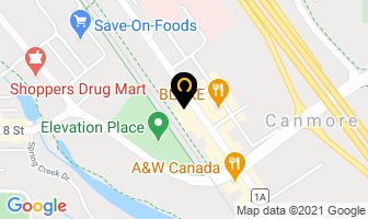 Canmore Paint & Interiors in Canmore map
