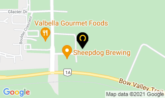 Canmore Pasta Co in Canmore map