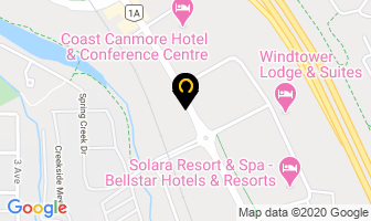 Canmore Veterinary Hospital in Canmore map