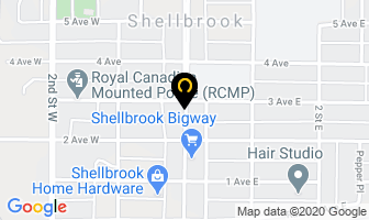 Cannon Bill in Shellbrook No. 493 map