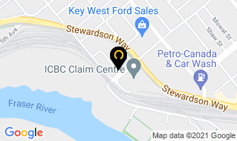 Cannon Mfg in New Westminster map