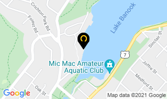 Canoe Kayak Atlantic Division in Dartmouth map
