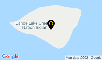Canoe Lake General Store in Division No. 18 map