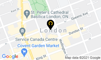 Canon Canada Inc in London map