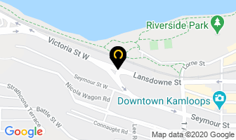 Canopy West Truck & Accessories in Kamloops map