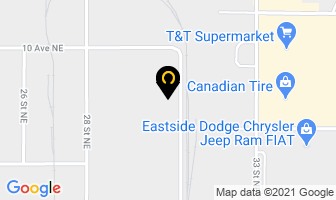 Cansel Surveying in Calgary map