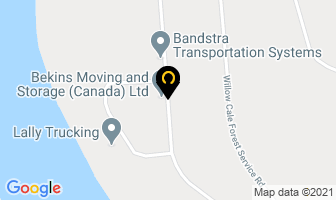 Cantin's Moving & Storage (1995) Ltd in Prince George map