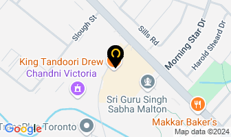 Canus Immigration in Mississauga map