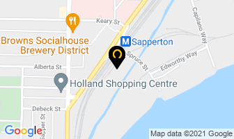 Canusa Equipment Ltd in New Westminster map