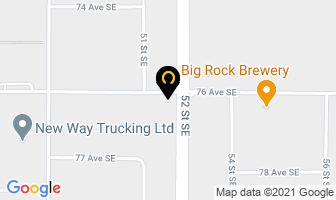 Canwest Propane in Calgary map