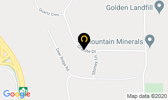 Canyon Creek Services in Golden map