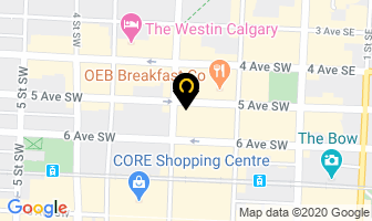 Canyon Technical Services in Calgary map