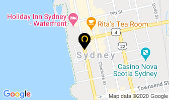Cape Breton Reg Munic/mayor in Sydney map