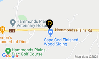 Cape Cod Wood Sidings in Halifax map