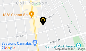 Capelli Hair Studio in Collingwood map