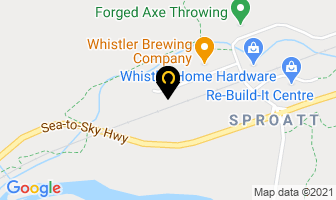 Capilano Highway Services Co in Whistler map