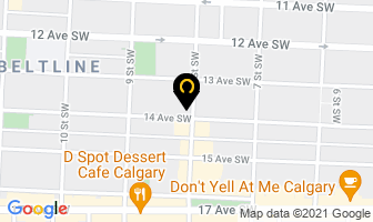 Capital Assessment Services in Calgary map