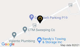 Capital City Gas Branches in Gloucester map