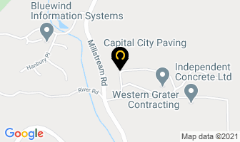 Capital City Paving Ltd in Victoria map