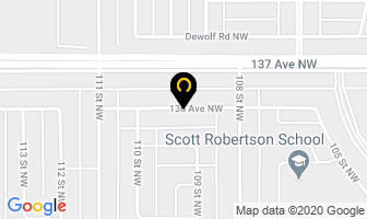Capital City Tree Service in Edmonton map