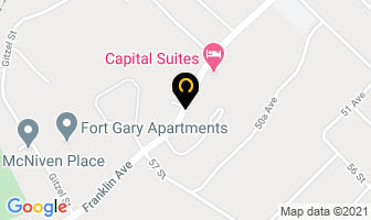 Capital Suites in Yellowknife map