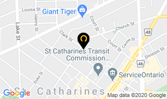 Capital Wealth Management in St. Catharines map