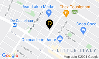Capitol Butcher Montreal Ltd in Brantford map