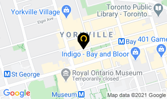 Caplanskys Yorkville in Toronto map
