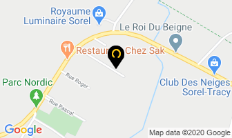 Caplette Service De Chauffage in Sorel-Tracy map