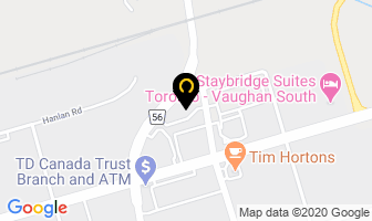 Capo Sgro Llp in Vaughan map