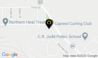 Capreol Curling Club in Capreol map