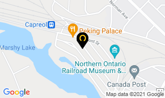 Capreol Graphics in Capreol map