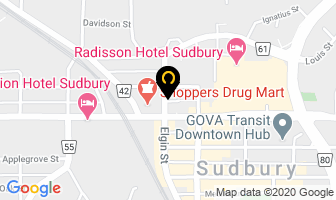 Caprice Hairstylists in Sudbury map