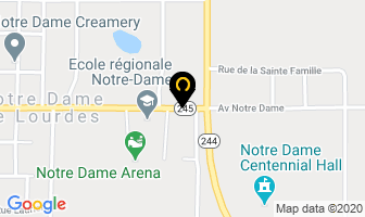 Capricorne Cafe in Notre Dame de Lourdes map