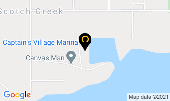 Captain's Village Marina in Agassiz map