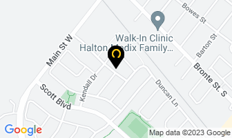 Captive Designs in Halton Regional Municipality map