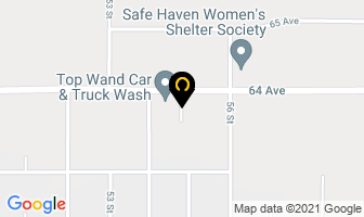 Car Wash Guyz in Taber map