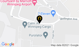 Cara Operations Ltd in Winnipeg map