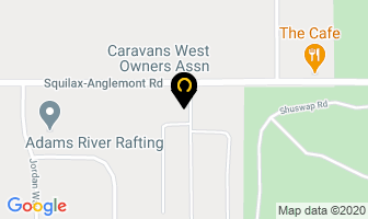 Caravans West Owners Assn in Agassiz map
