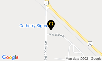 Carberry Signs in Carberry map